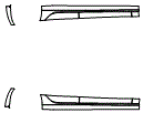 Rocker Panel Kit pattern for the 2024 Tesla Model 3 (Previous Generation)