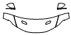 Hood, Fender and Mirror Kit pattern for the 2025 Dodge Hornet