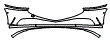 Bumper Kit pattern for the 2026 Genesis G90