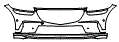 Bumper Kit pattern for the 2023 Genesis ELECTRIFIED GV70