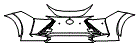 Bumper Kit pattern for the 2026 Lexus RZ