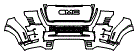 Bumper Kit pattern for the 2026 GMC Sierra EV