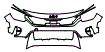 Bumper Kit pattern for the 2024 Kia Seltos