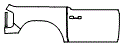 Door and Rear Fender Kit pattern for the 2023 Ford Bronco