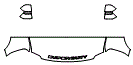 Hood, Fender and Mirror Kit pattern for the 2026 Ford F-250