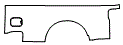 Outer Bed Panel Kit pattern for the 2026 Ford F-250