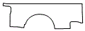 Outer Bed Panel Kit pattern for the 2026 Ford F-250