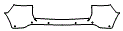 Rear Bumper Kit pattern for the 2025 Jeep Grand Cherokee 4xe