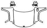 Full Hood, Fender and Mirror Kit pattern for the 2025 Jeep Grand Cherokee 4xe