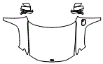 Full Hood, Fender and Mirror Kit pattern for the 2025 Jeep Grand Cherokee 4xe