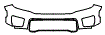 Bumper Kit pattern for the 2025 Jeep Grand Cherokee 4xe