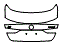 Trunk Lid Kit pattern for the 2023 BMW i4