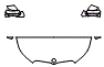 Hood, Fender and Mirror Kit pattern for the 2023 BMW X1
