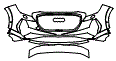 Bumper Kit pattern for the 2026 Audi Q4 e-tron