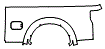 Outer Bed Panel Kit pattern for the 2022 Ford F-350