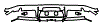 Lower Rear Bumper Kit pattern for the 2026 Lotus Emira