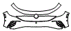 Bumper Kit pattern for the 2023 Volkswagen ID.4