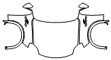 Full Hood, Fender and Mirror Kit pattern for the 2023 Maserati Grecale