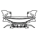 Rear Bumper Kit pattern for the 2020 Lamborghini Urus