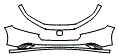 Bumper Kit pattern for the 2026 Honda Accord