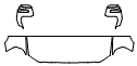 Hood, Fender and Mirror Kit pattern for the 2026 RAM 2500