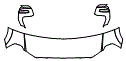 Hood, Fender and Mirror Kit pattern for the 2026 RAM 2500