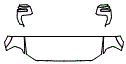 Hood, Fender and Mirror Kit pattern for the 2026 RAM 2500