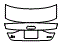 Trunk Lid Kit pattern for the 2021 Audi A3