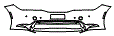 Bumper Kit pattern for the 2027 Toyota Prius