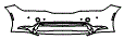 Bumper Kit pattern for the 2027 Toyota Prius