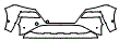Bumper Kit pattern for the 2023 Nissan Rogue