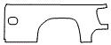 Outer Bed Panel Kit pattern for the 2022 GMC Sierra 1500 (New Generation)
