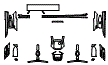 Display Screen and Interior Kit pattern for the 2026 BMW 7 Series