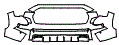 Bumper Kit pattern for the 2026 Toyota Sequoia