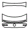 Trunk Lid Kit pattern for the 2026 Mercedes Benz EQS Sedan