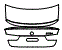 Trunk Lid Kit pattern for the 2023 BMW 3 Series