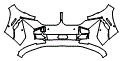 Bumper Kit pattern for the 2027 BMW XM