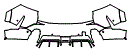 Rear Bumper Kit pattern for the 2027 BMW XM