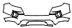Bumper Kit pattern for the 2021 GMC Canyon