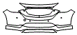 Bumper Kit pattern for the 2022 Mazda CX-5 (Canada)