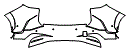 Rear Bumper Kit pattern for the 2026 Lexus RZ