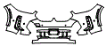 Bumper Kit pattern for the 2027 BMW X6