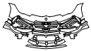 Bumper Kit pattern for the 2023 Lamborghini Urus