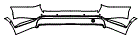 Rear Bumper Kit pattern for the 2023 Hyundai Palisade
