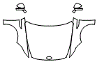 Full Hood, Fender and Mirror Kit pattern for the 2026 Hyundai Sonata (Canada)