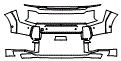 Bumper Kit pattern for the 2026 Kia EV9