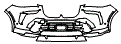 Bumper Kit pattern for the 2023 BMW ALPINA XB7