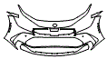 Bumper Kit pattern for the 2026 Toyota Crown