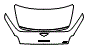 Trunk Lid Kit pattern for the 2027 Bentley Flying Spur
