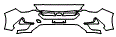 Bumper Kit pattern for the 2026 Subaru Impreza (US)